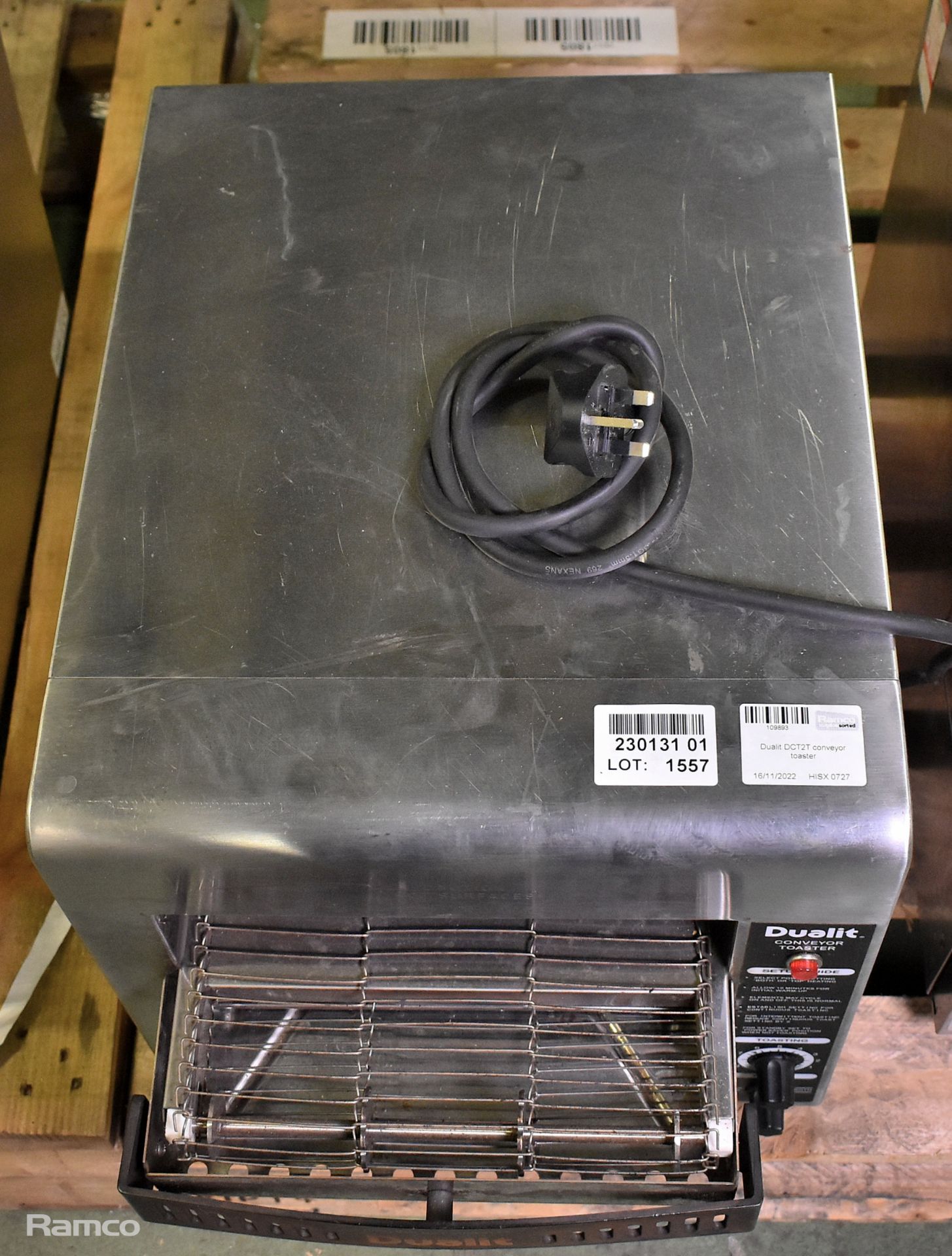 Dualit DCT2T conveyor toaster - Image 4 of 4