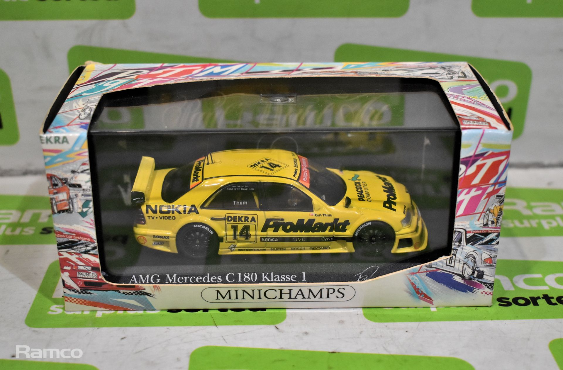 Minichamps Paul’s Model Art Mercedes AMG C 180 – DTM ‘94 – Team Zakspeed – K. Thiim - 1:43