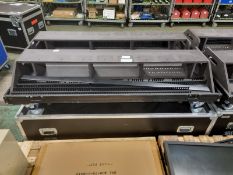 Flightcase warehouse Pro flight case Camera rack - L188 x W68 x H64