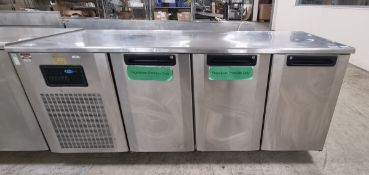 Foster GSC1-3H 3 door stainless steel counter fridge