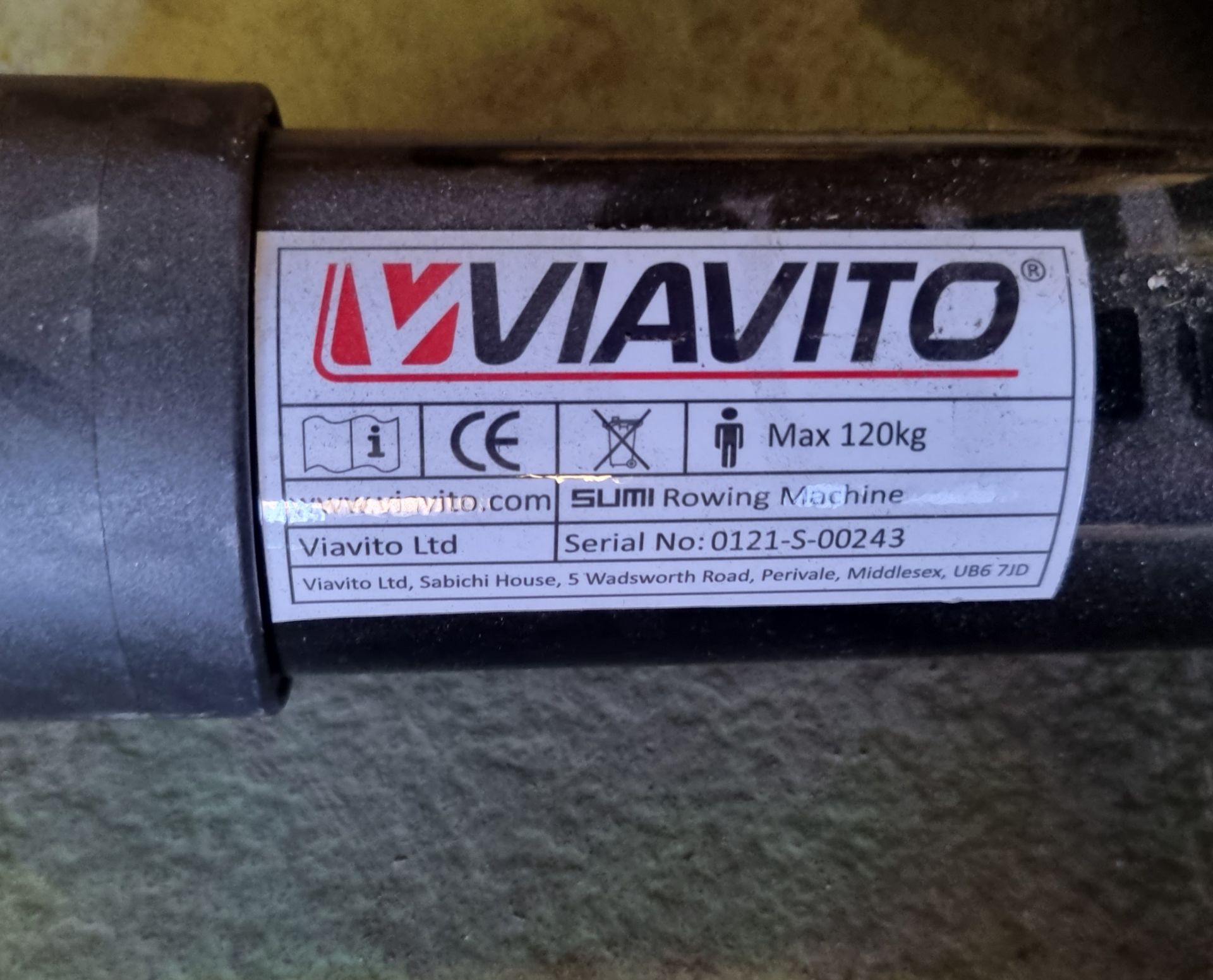 Viavito Sumi Rower - L190 x W52 x H48cm - Image 5 of 5