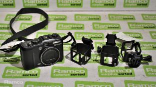 Canon G9 camera, Gopro mounts, 3 pcs