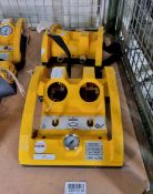 2x Vetter Hydraulic dual deadman line controllers for inflation safety systems