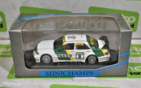 Minichamps Paul’s Model Art Mercedes 190 Evo 2 – Team: Snobeck 1. Vers. – Cudini – 1:43 metal model