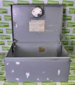 Document metal combination security box