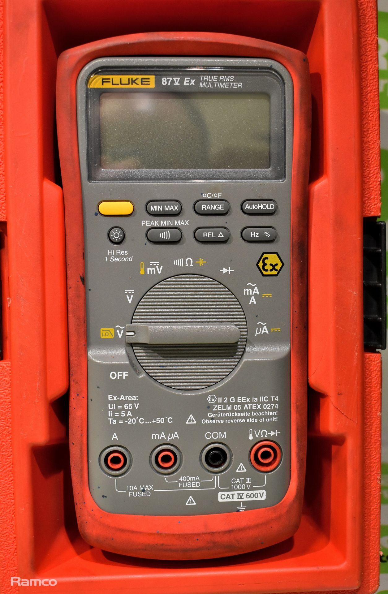 4x Fluke 87V-EX True RMS multimeters - Image 5 of 5