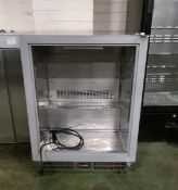 Delfield Sadia Refrigeration RS10100U-R stainless steel undercounter fridge (missing door) - spares