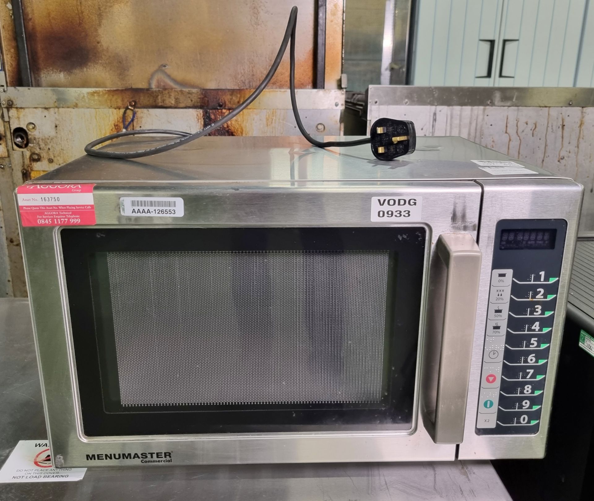 Menumaster RCS511TS microwave - 57x45x36cm