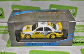 Minichamps Paul’s Model Art Mercedes 190 E Evo 2 – Team: MS-JET – Mass – 1:43 metal model car