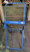 Kimberly Clark Professional blue roll dispenser trolley with bin liner holder