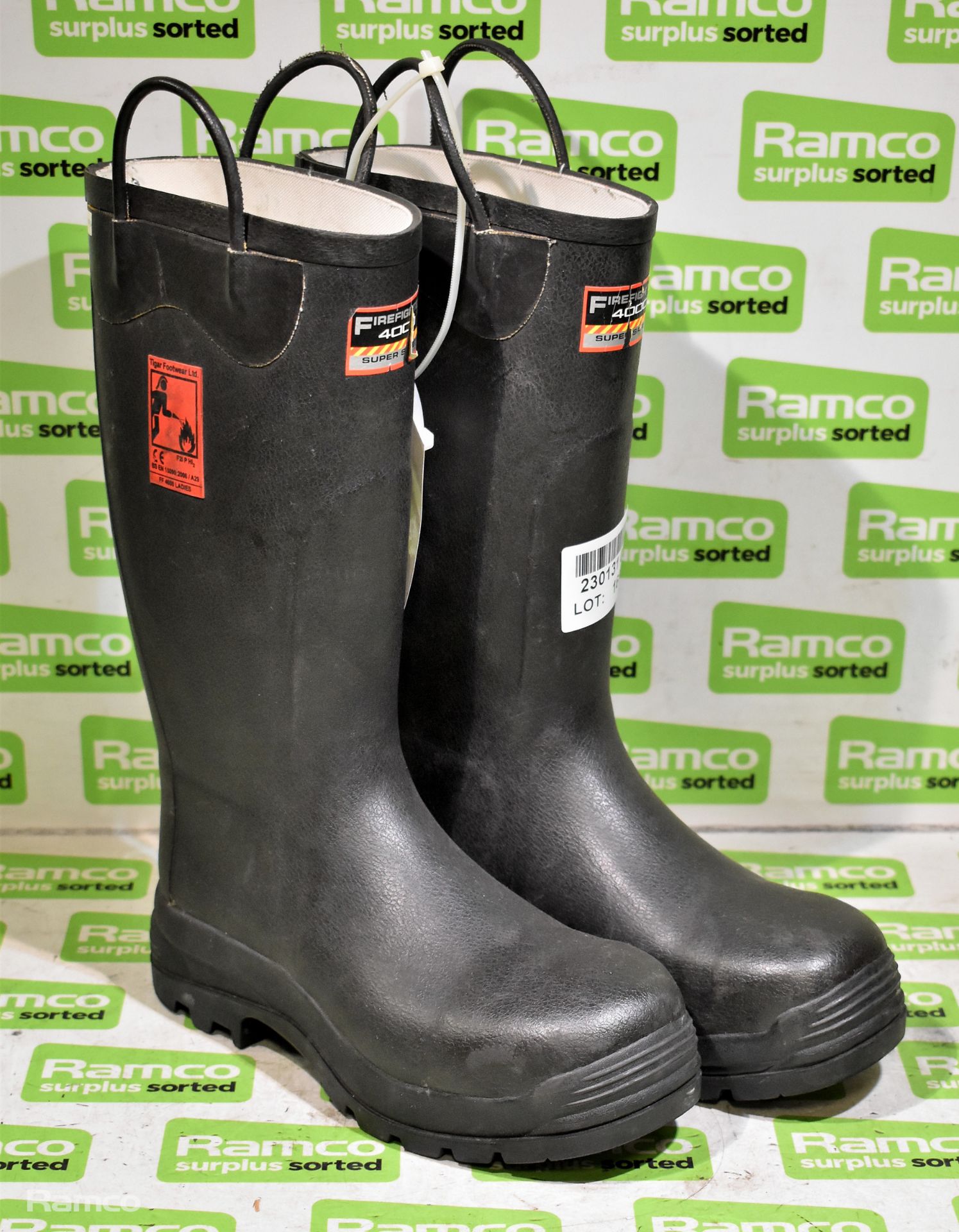 Firefighter 4000 super safety boots - Size 4