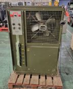 Crestchic DEF 60 type 1 electrical dummy load bank - 60kW with woods fan