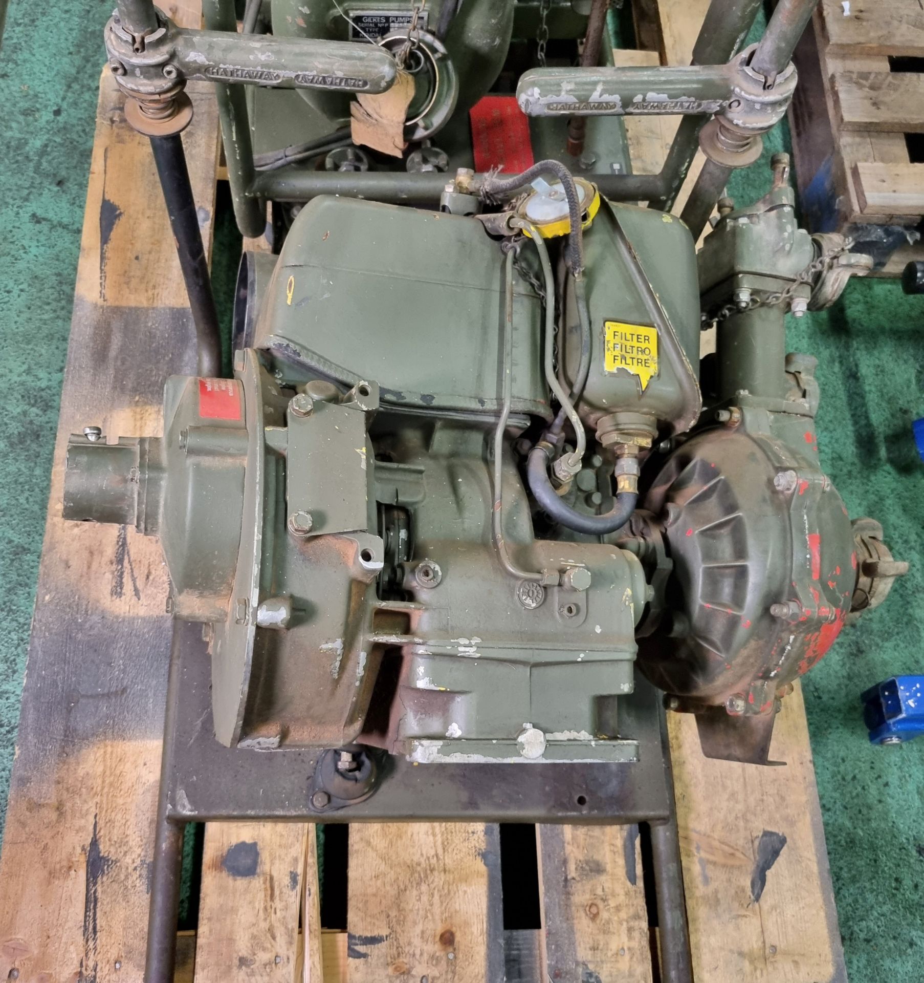 Gilkes Lister-Petter 6.2hp diesel centrifugal pump unit - Image 3 of 5