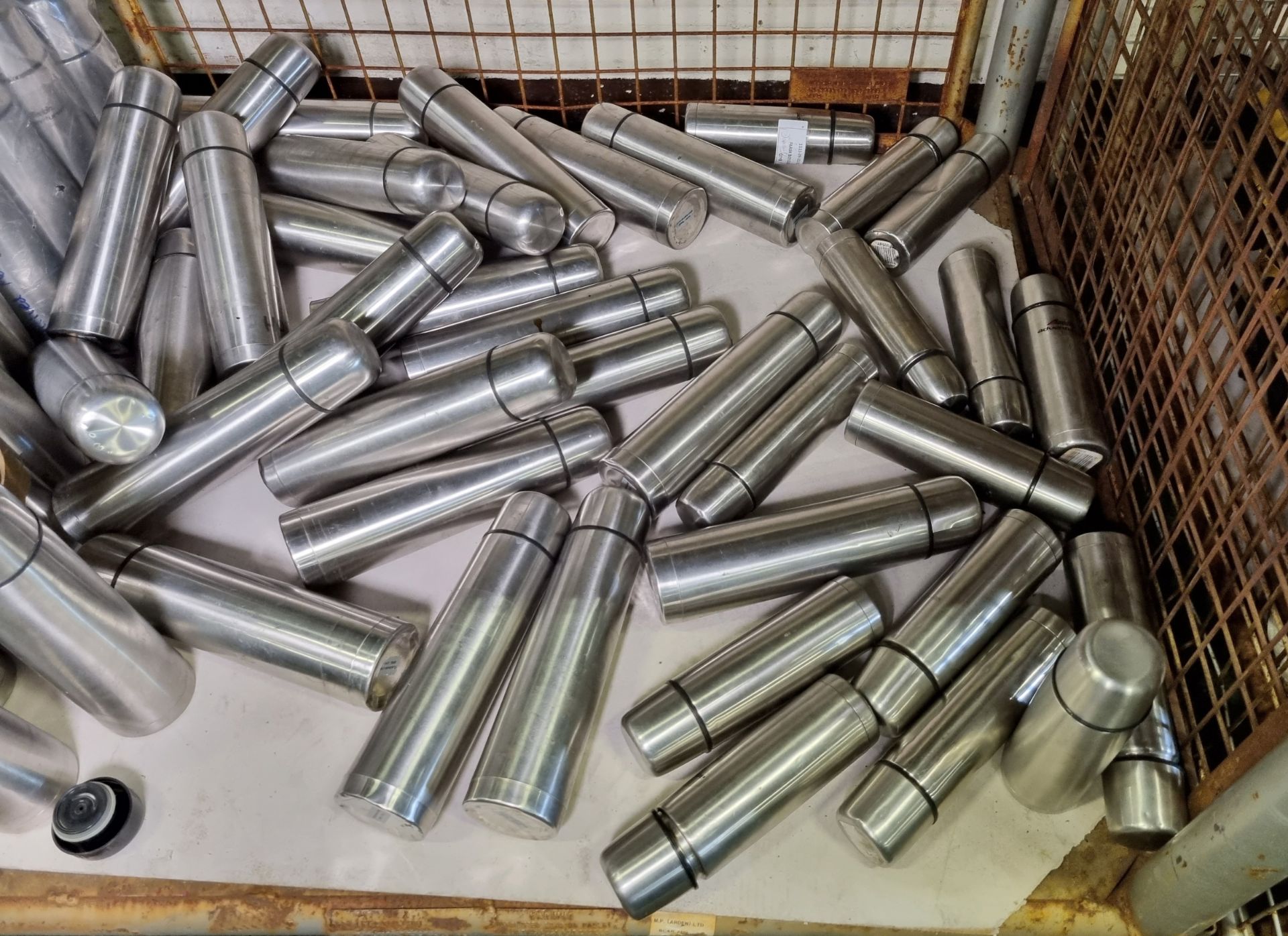 Stainless steel thermal flasks in various sizes - unknown condition - approximately 80 pieces - Bild 4 aus 5
