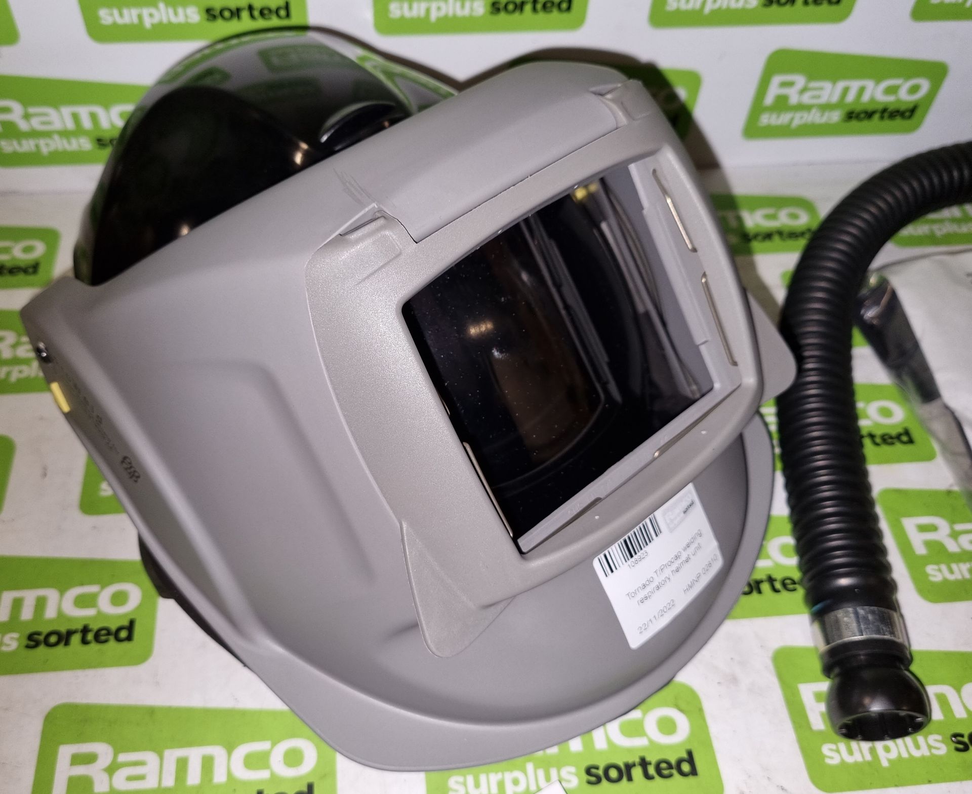 Tornado T / Procap welding respiratory helmet unit, Scott Safety ADF - Auto Darkening filter 2500V - Image 2 of 5