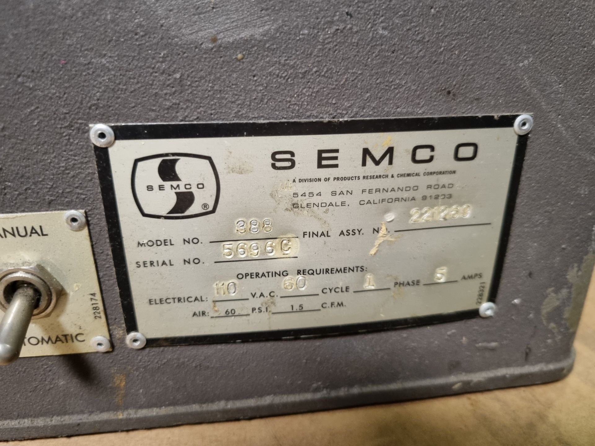 Semco 388 sealant mixer unit - 110v - Image 4 of 5