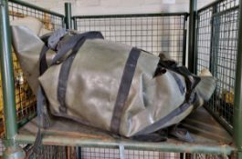 Collapsible fabric water tank - 2500 gallon