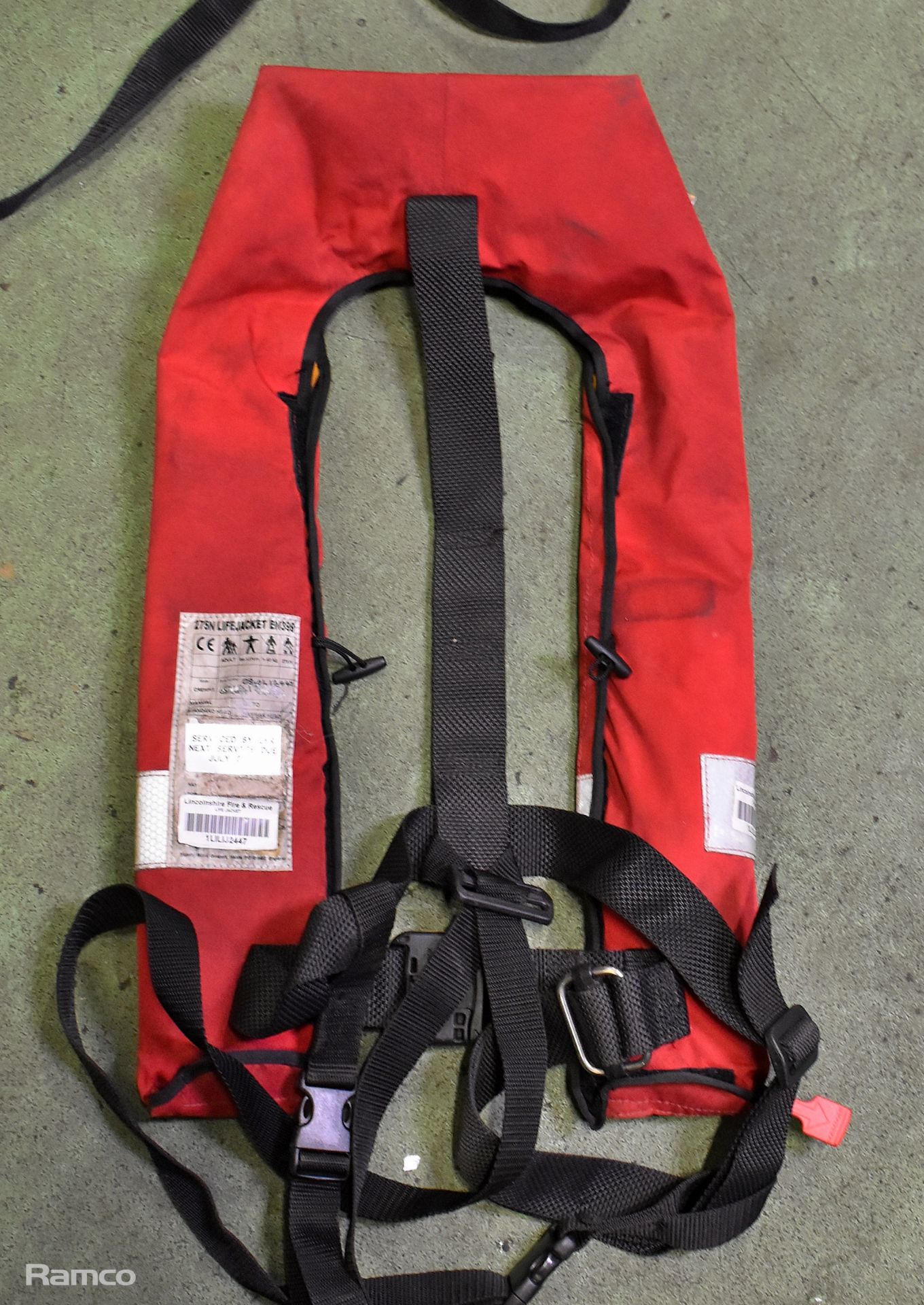 6x Crewsaver 275N Crewfit Air-only Life Jackets - Image 3 of 3