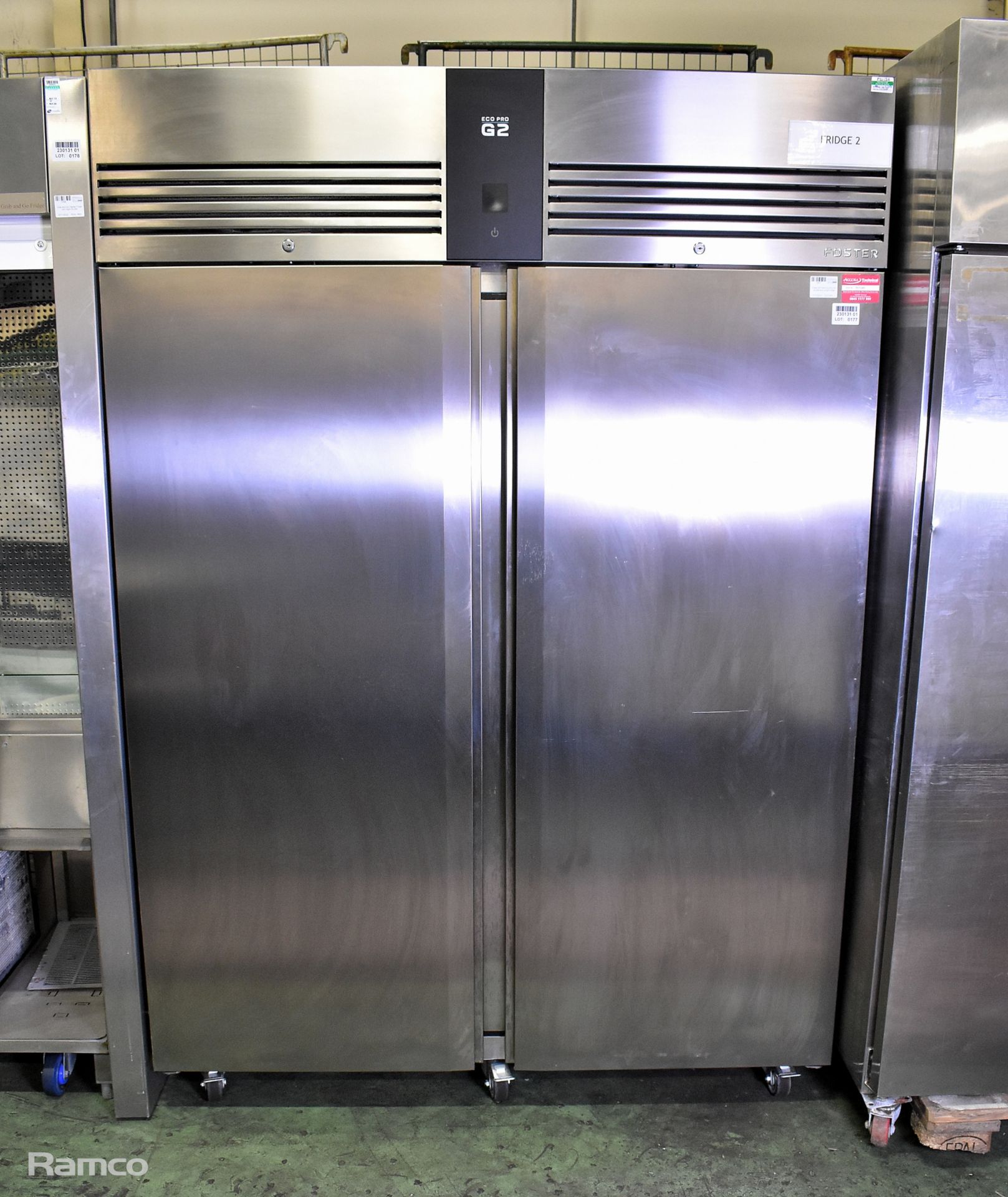 Foster EP1440H EcoPro G2 double door upright fridge