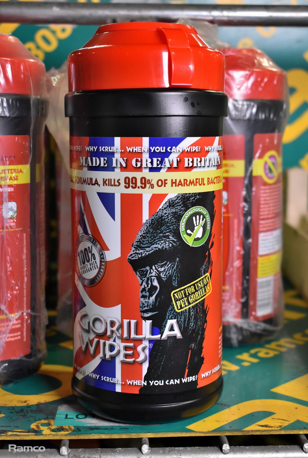 18x Tubs of Gorilla Wipes (80 wipes per tub) - Image 2 of 4