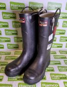 Firefighter 4000 super safety boots - Size 8