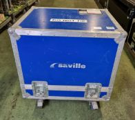 Blue flight case - 72x60x77cm