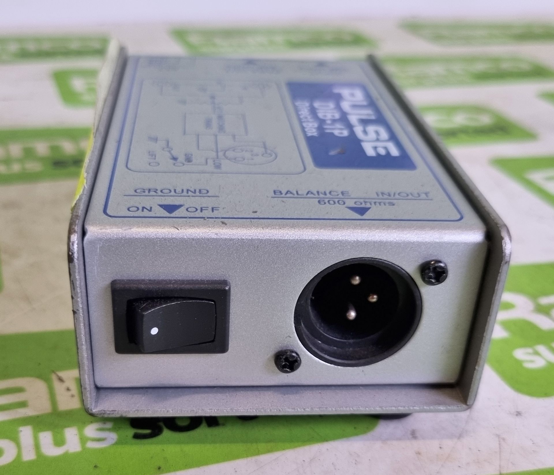 Pulse DIB-1P Direct injection box - L13 x W7.5 x H4.5cm - Image 3 of 4