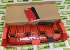 Hilti MC4 C4/36-MC4 240V Input Multi Li-Ion Charger - 4 Port