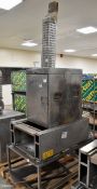 Karcher stainless steel field oven set up (no burner)