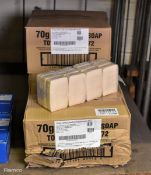 4x boxes of Buttermilk soap bar 70g - 72 bars per box