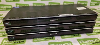 3x Panasonic DMP-BDT120 smart 3D Blu-ray players