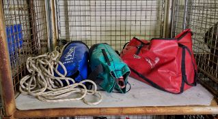 Rescue & Survival Equipment - x3 Bags of safety climbing rope