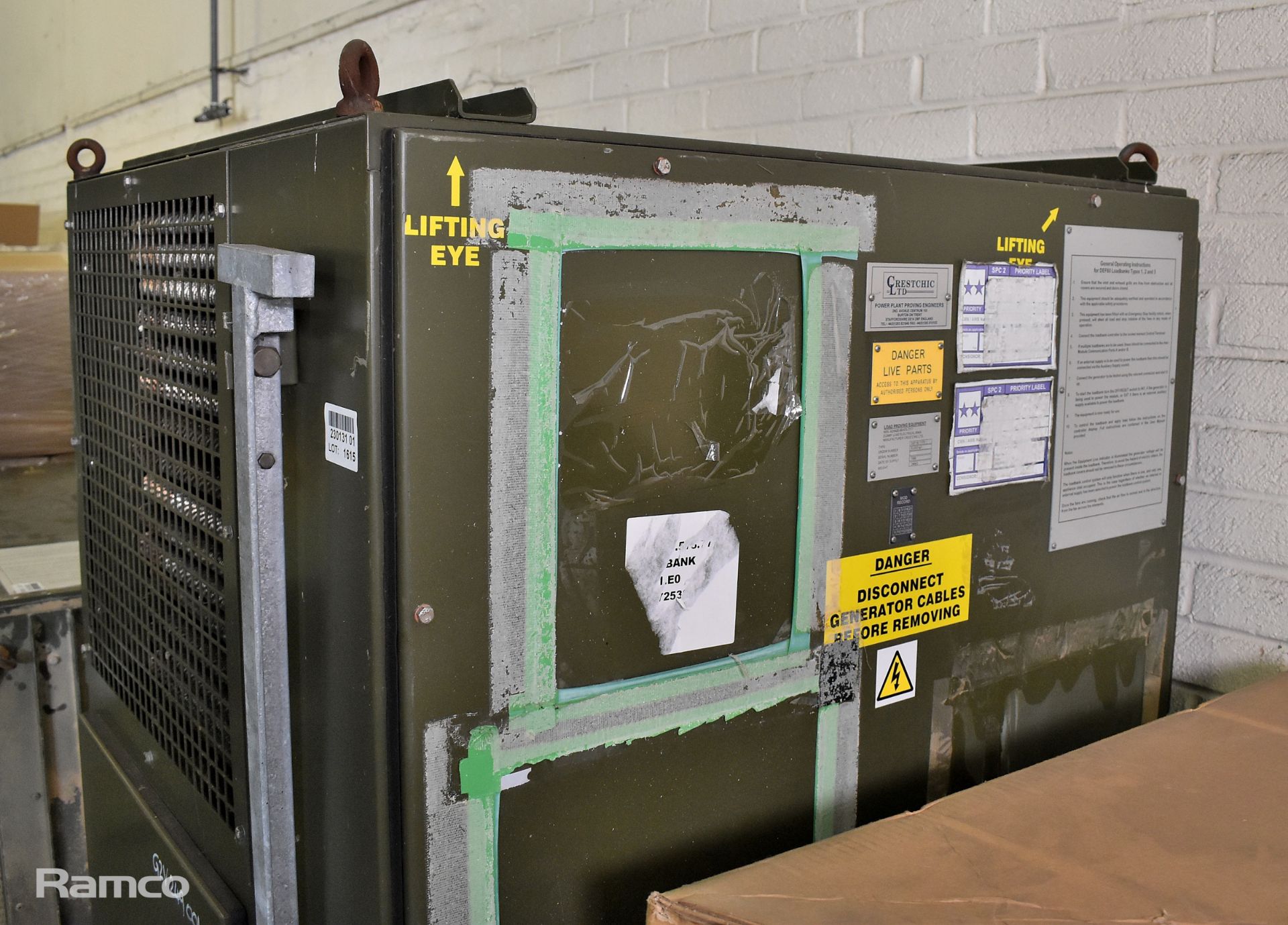 Crestchic DEF 60 type 1 electrical dummy load bank - 60kW - Image 2 of 4
