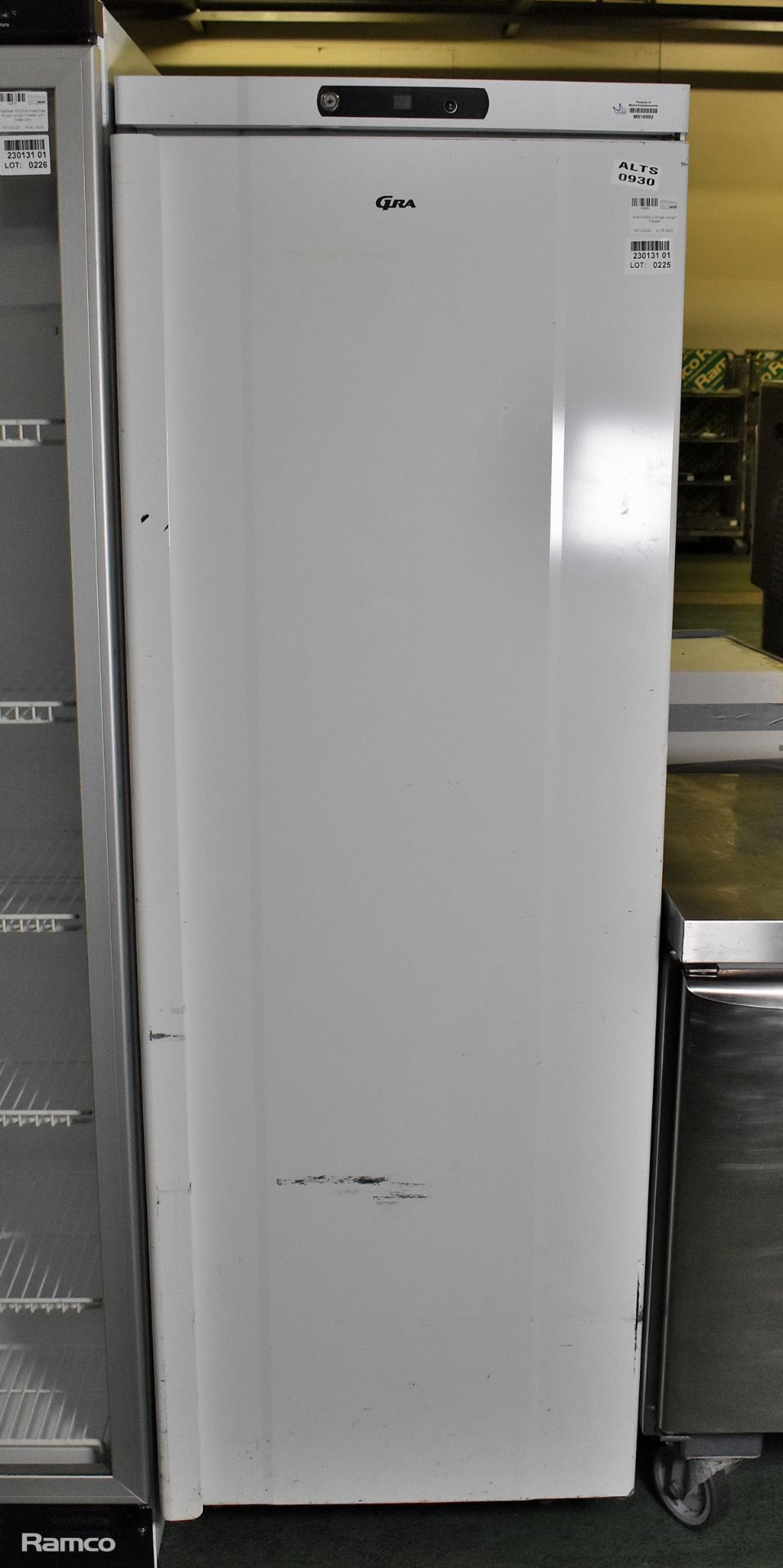 Gram F400LU Single Upright Freezer