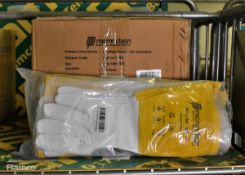 Micronclean Leather kevlar STC cat 2 tig gauntlets size 10 - 48 pairs