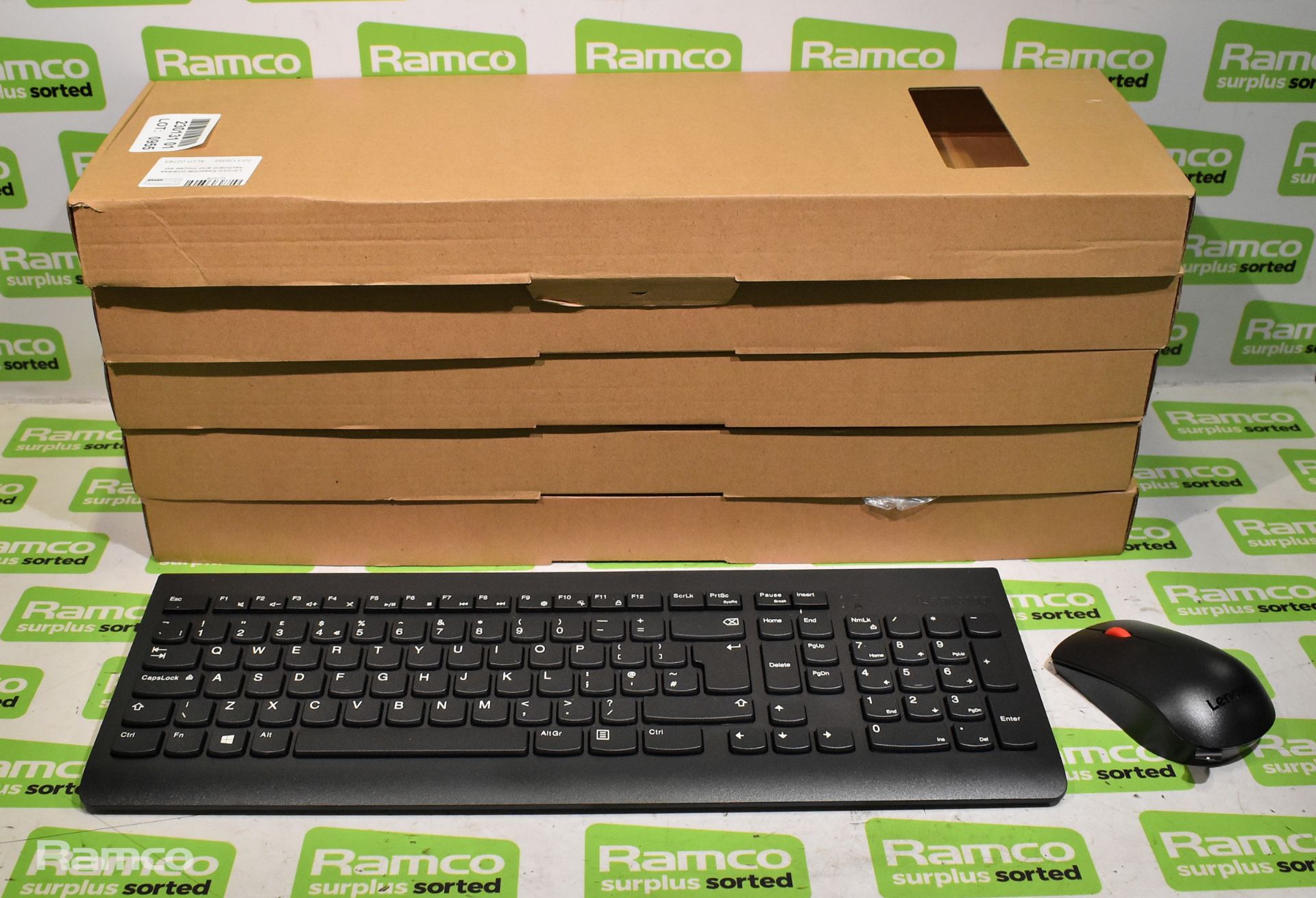 5x Lenovo Essential wireless keyboard and mouse sets