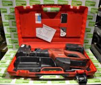 HILTI WSR 36-A heavy duty reciprocating saw in hard carry case