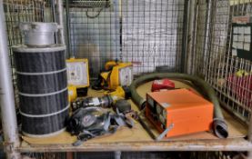 Fire and Rescue Dragan Max M2 kit, 2x battery powered lights and 1x charger, A252 Portable appliance