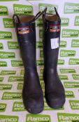 Firefighter 4000 super safety boots - Size 8