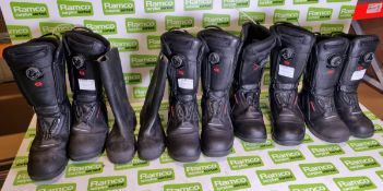Rosenbauer fire & safety boots size UK 4, Rosenbauer fire & safety boots size UK 9,5