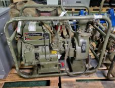 Gilkes Lister-Petter 6.2hp diesel centrifugal pump unit