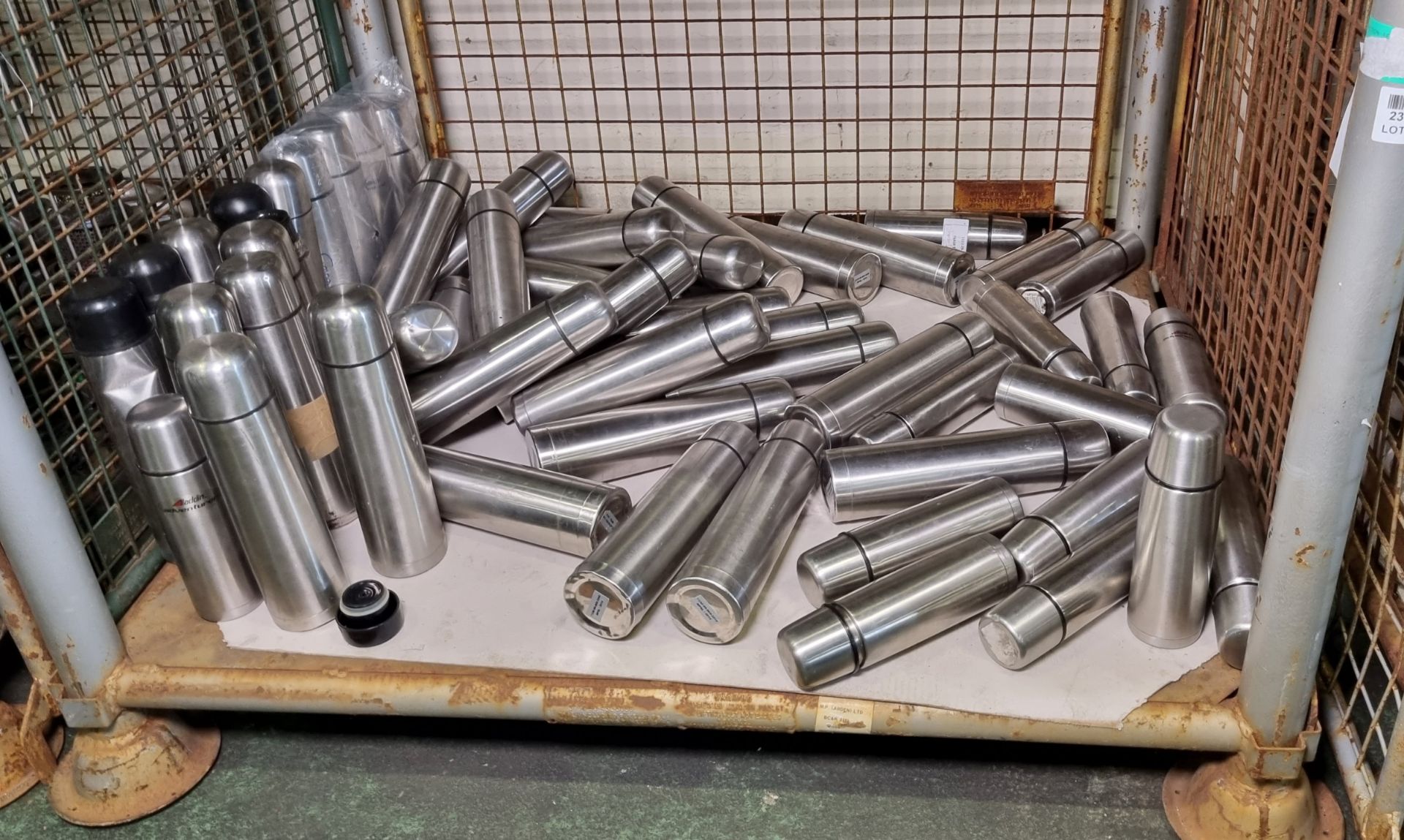 Stainless steel thermal flasks in various sizes - unknown condition - approximately 80 pieces - Bild 2 aus 5
