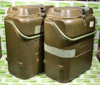2x Hawkmoor field kitchen food containers