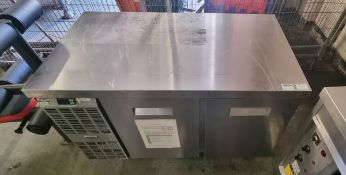 Electrolux RCSN2M24 stainless steel 2 door counter fridge