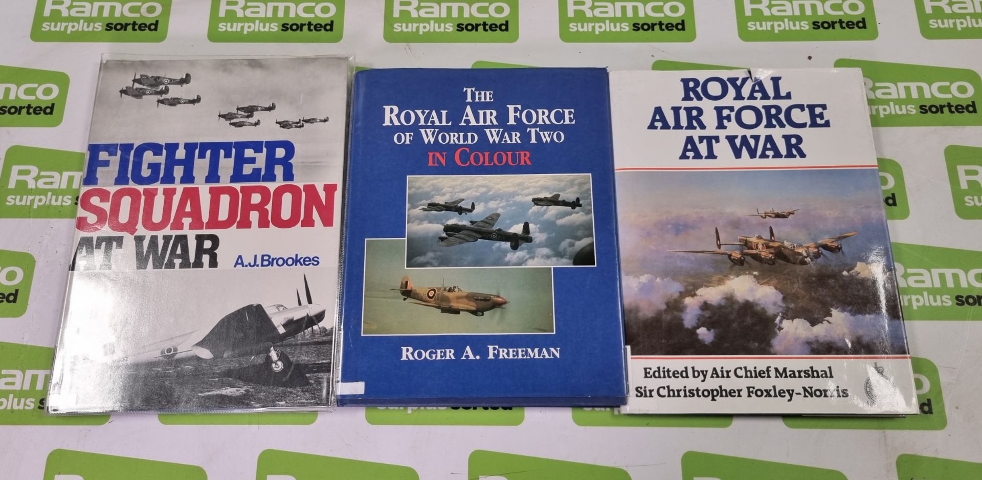 Royal Air Force At War by Air Chief Marshal Sir Christopher Foxley-Norris - UK 1983, The Royal Air - Image 2 of 16