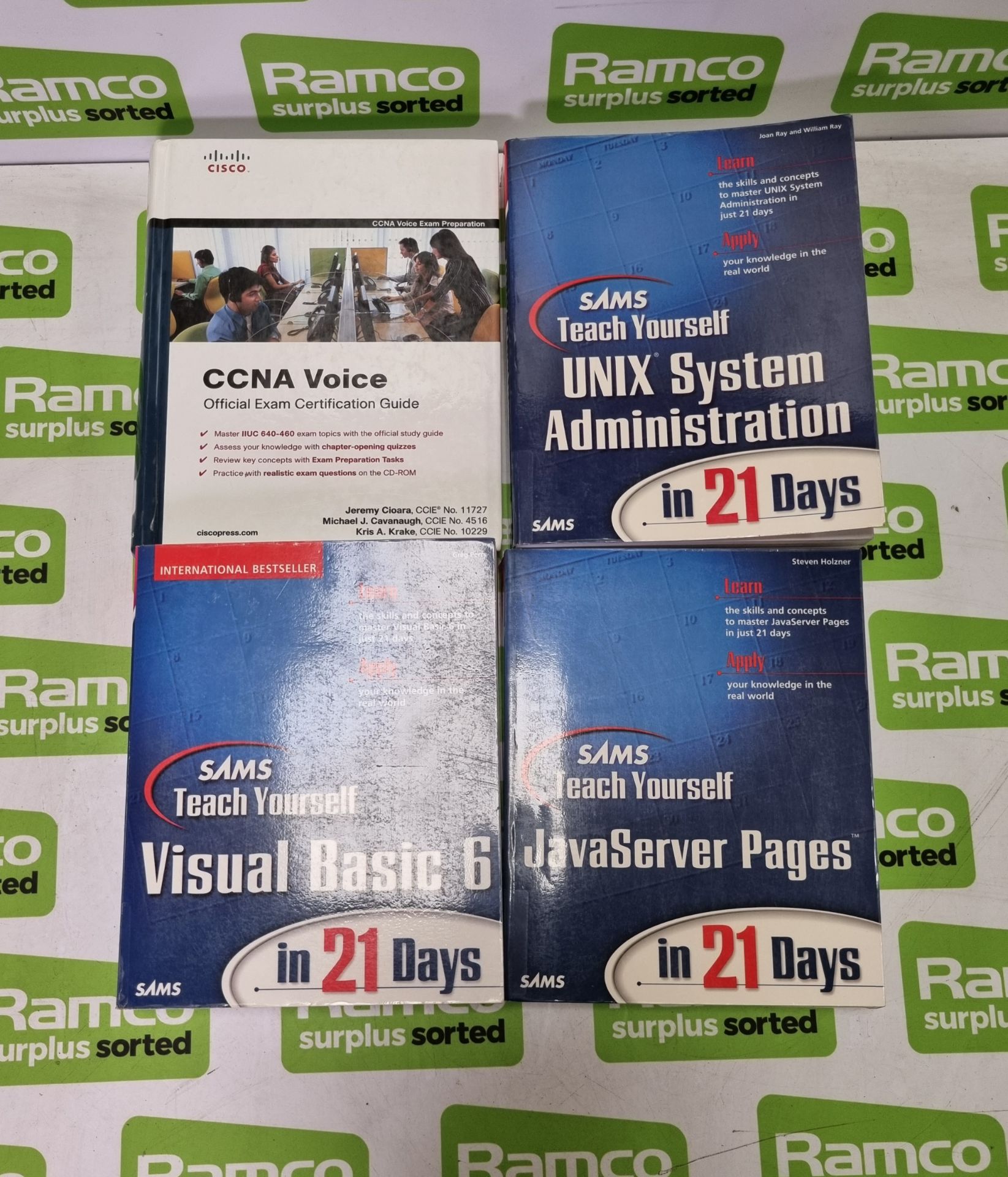 CCNA Voice Official Exam Certification Guide, Sams Teach Yourself Visual Basic 6 in 21 Days, Sams Te - Image 2 of 10