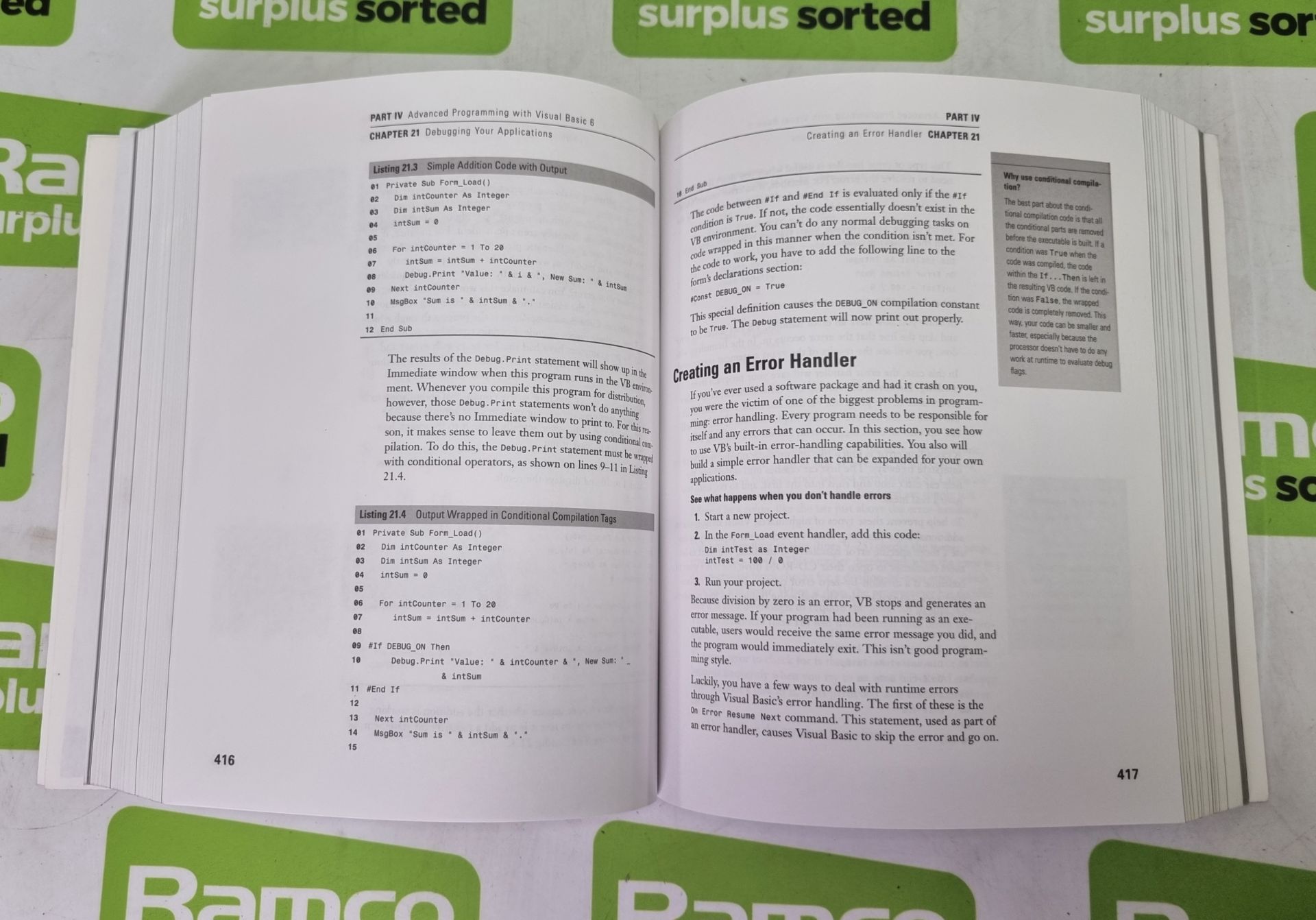 Sams Teach Yourself C++, Sams Teach Yourself Visual Basic 6, Sams Teach Yourself Visual Basic 2008, - Image 3 of 15