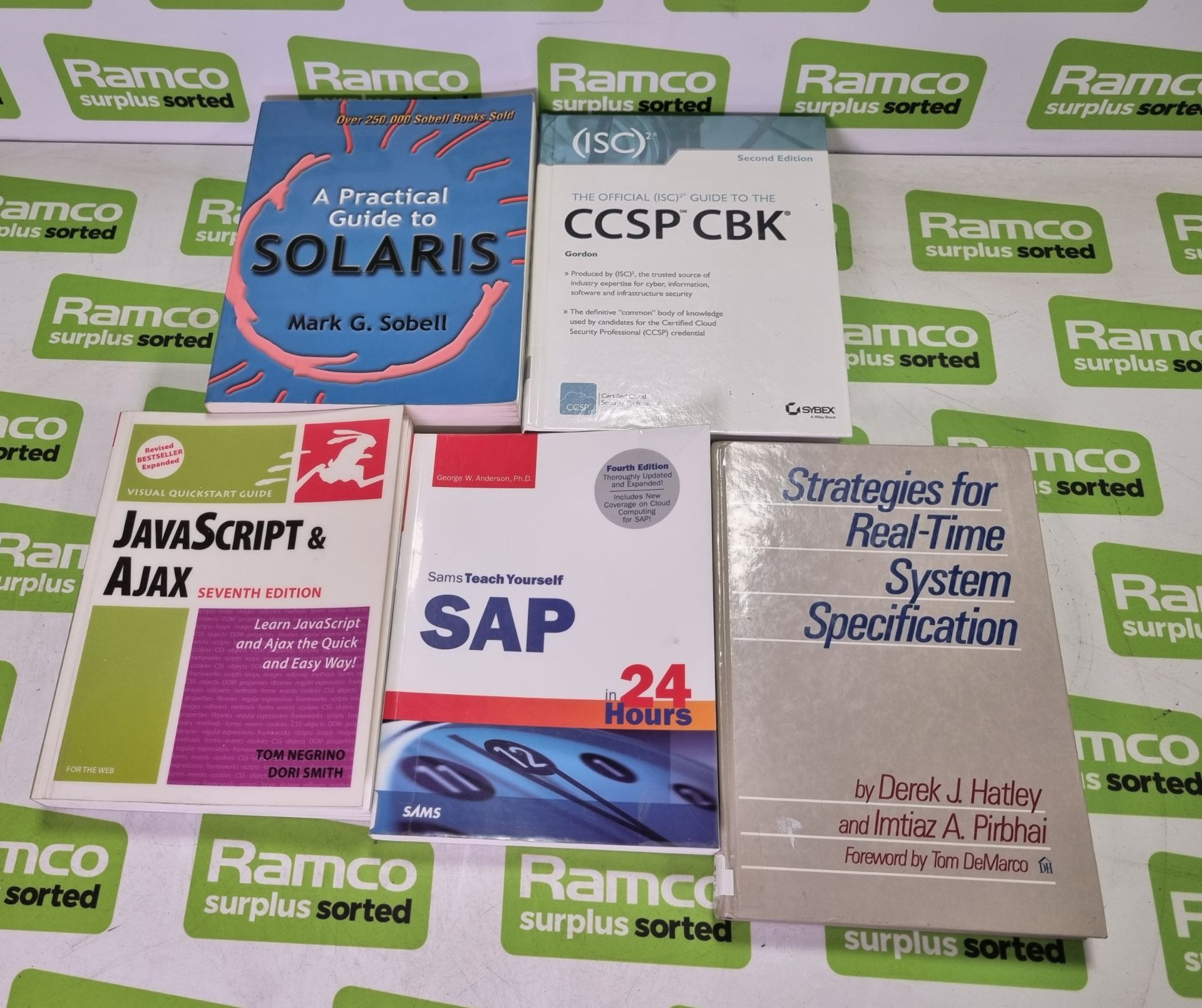 A Practical Guide to Solaris, Sams Teach Yourself SAP in 24 Hours, Javascript & Ajax Seventh Edition - Image 2 of 12