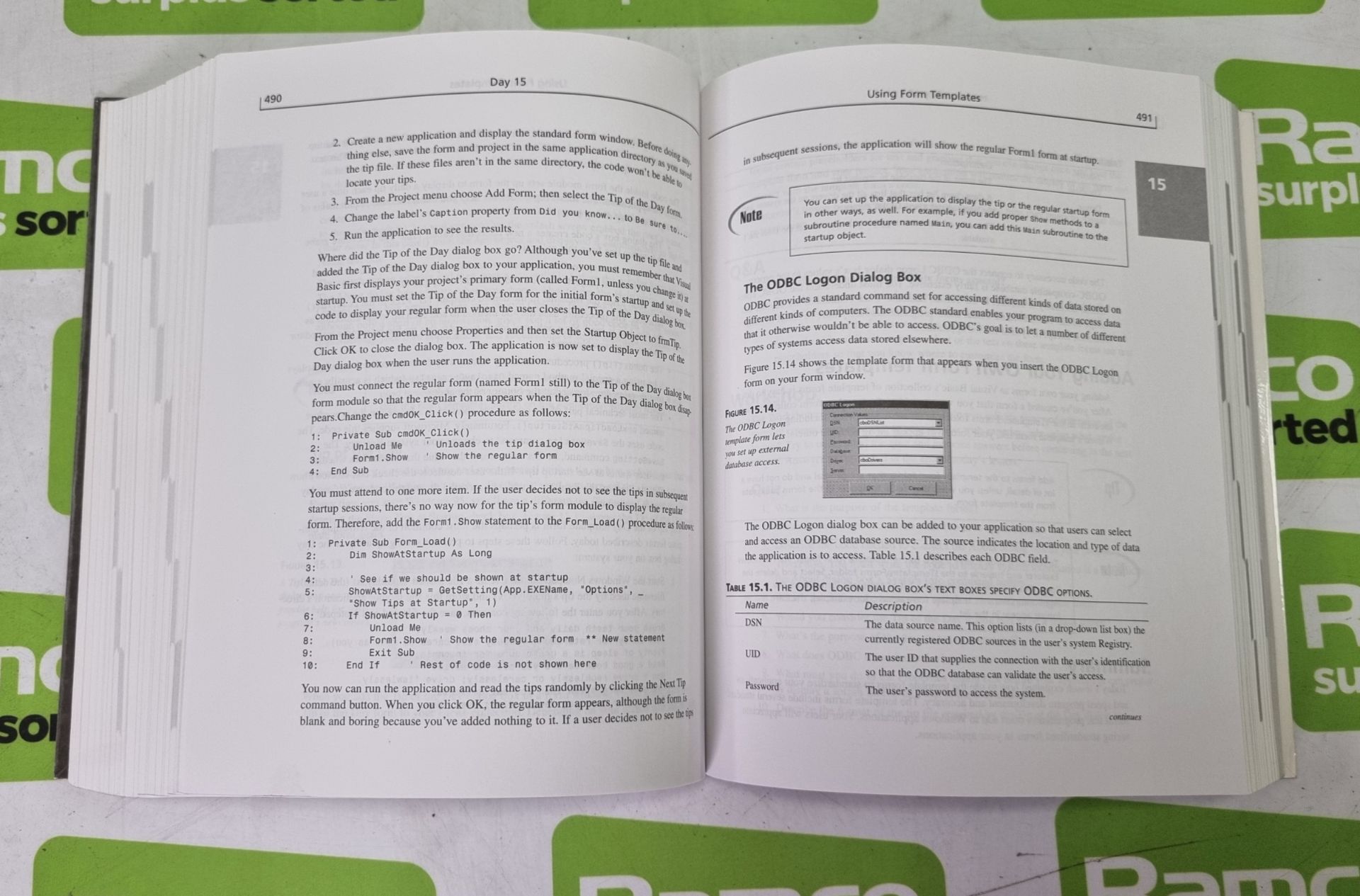 CCNA Voice Official Exam Certification Guide, Sams Teach Yourself Visual Basic 6 in 21 Days, Sams Te - Image 8 of 10