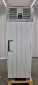 Iceinox VTS 610 N CR stainless steel upright, single door freezer